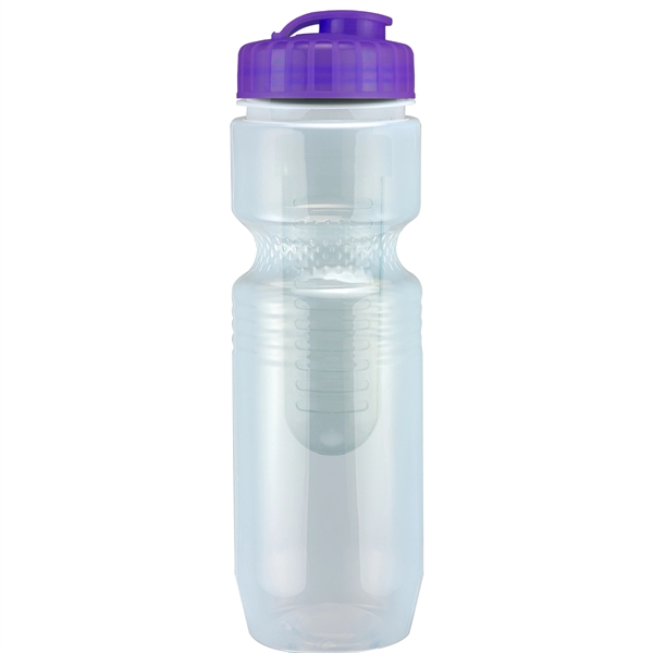 26oz Translucent Jogger Bottle with Flip Top Lid & Infuser - 26oz Translucent Jogger Bottle with Flip Top Lid & Infuser - Image 26 of 60