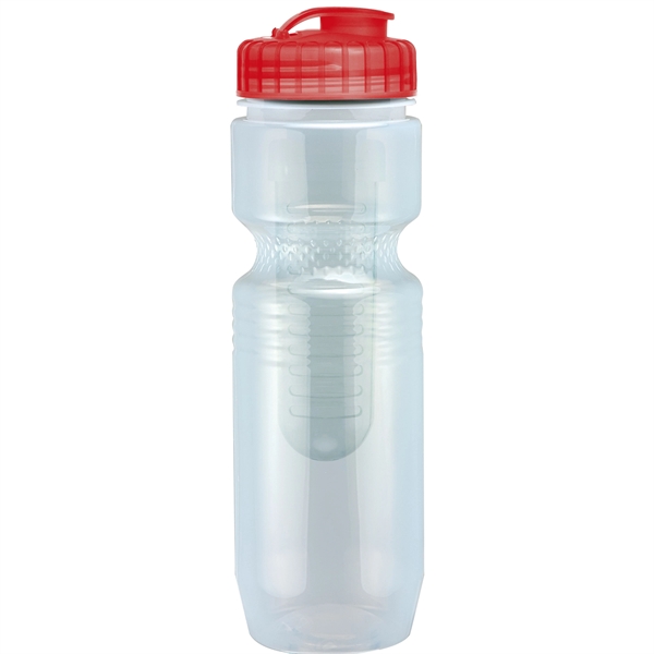 26oz Translucent Jogger Bottle with Flip Top Lid & Infuser - 26oz Translucent Jogger Bottle with Flip Top Lid & Infuser - Image 27 of 60
