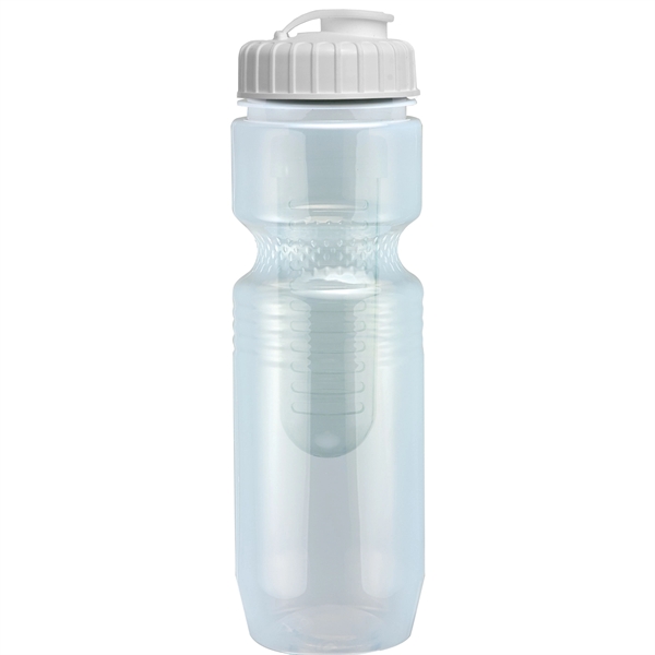 26oz Translucent Jogger Bottle with Flip Top Lid & Infuser - 26oz Translucent Jogger Bottle with Flip Top Lid & Infuser - Image 29 of 60