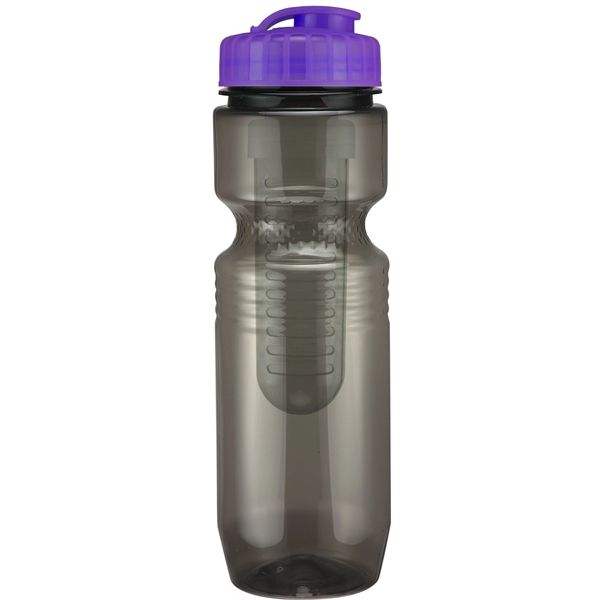 26oz Translucent Jogger Bottle with Flip Top Lid & Infuser - 26oz Translucent Jogger Bottle with Flip Top Lid & Infuser - Image 40 of 60