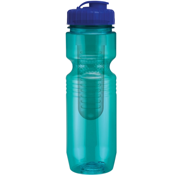 26oz Translucent Jogger Bottle with Flip Top Lid & Infuser - 26oz Translucent Jogger Bottle with Flip Top Lid & Infuser - Image 45 of 60