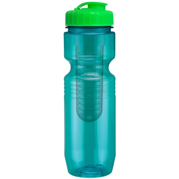 26oz Translucent Jogger Bottle with Flip Top Lid & Infuser - 26oz Translucent Jogger Bottle with Flip Top Lid & Infuser - Image 47 of 60
