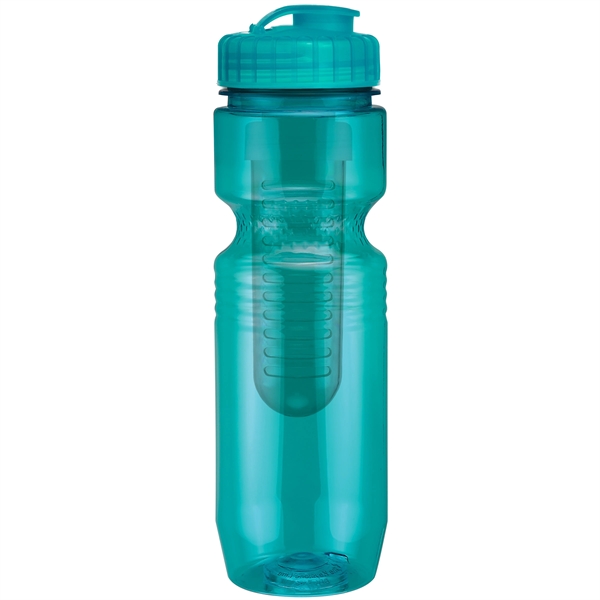 26oz Translucent Jogger Bottle with Flip Top Lid & Infuser - 26oz Translucent Jogger Bottle with Flip Top Lid & Infuser - Image 49 of 60
