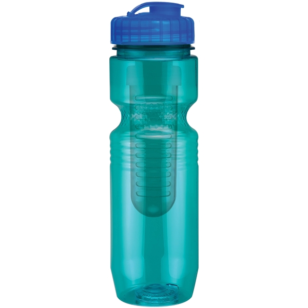 26oz Translucent Jogger Bottle with Flip Top Lid & Infuser - 26oz Translucent Jogger Bottle with Flip Top Lid & Infuser - Image 51 of 60