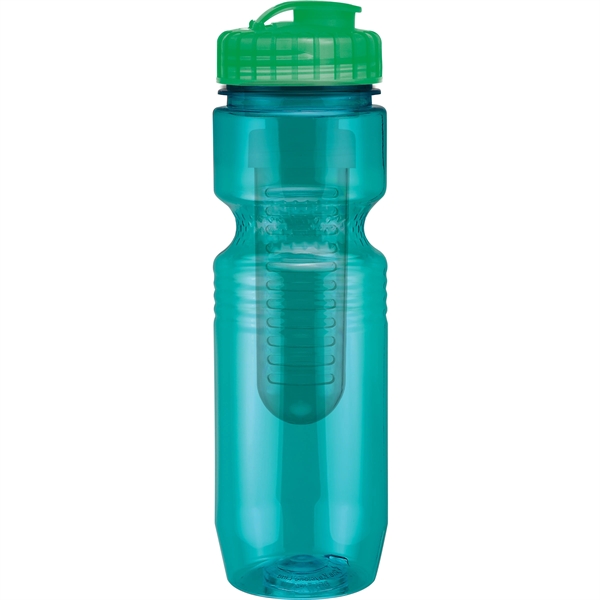 26oz Translucent Jogger Bottle with Flip Top Lid & Infuser - 26oz Translucent Jogger Bottle with Flip Top Lid & Infuser - Image 52 of 60