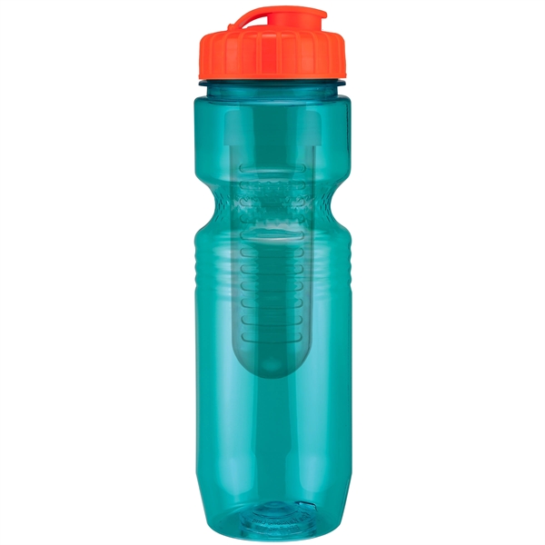26oz Translucent Jogger Bottle with Flip Top Lid & Infuser - 26oz Translucent Jogger Bottle with Flip Top Lid & Infuser - Image 53 of 60