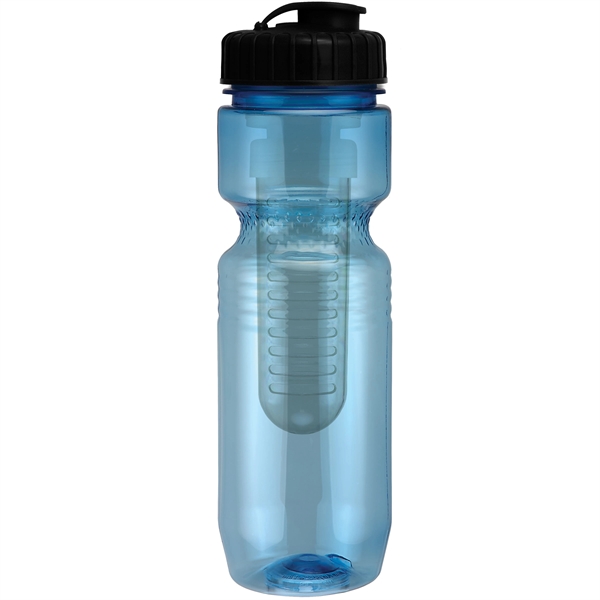 26oz Translucent Jogger Bottle with Flip Top Lid & Infuser - 26oz Translucent Jogger Bottle with Flip Top Lid & Infuser - Image 59 of 60