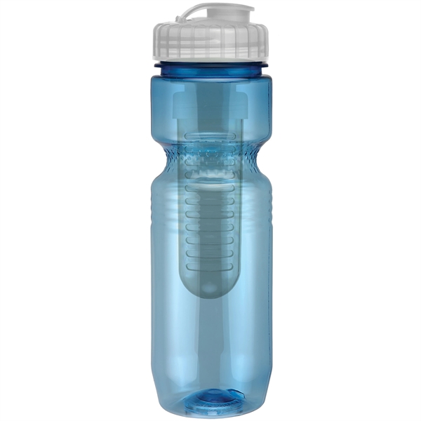 26oz Translucent Jogger Bottle with Flip Top Lid & Infuser - 26oz Translucent Jogger Bottle with Flip Top Lid & Infuser - Image 60 of 60