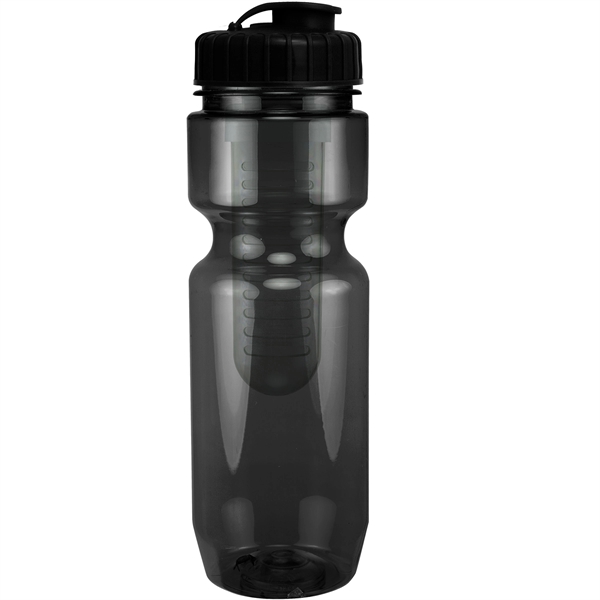 22oz Translucent Bike Bottle with Flip Top Lid & Infuser - 22oz Translucent Bike Bottle with Flip Top Lid & Infuser - Image 17 of 100