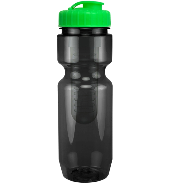 22oz Translucent Bike Bottle with Flip Top Lid & Infuser - 22oz Translucent Bike Bottle with Flip Top Lid & Infuser - Image 21 of 100