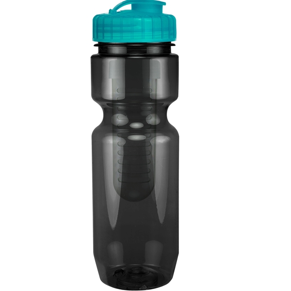 22oz Translucent Bike Bottle with Flip Top Lid & Infuser - 22oz Translucent Bike Bottle with Flip Top Lid & Infuser - Image 23 of 100