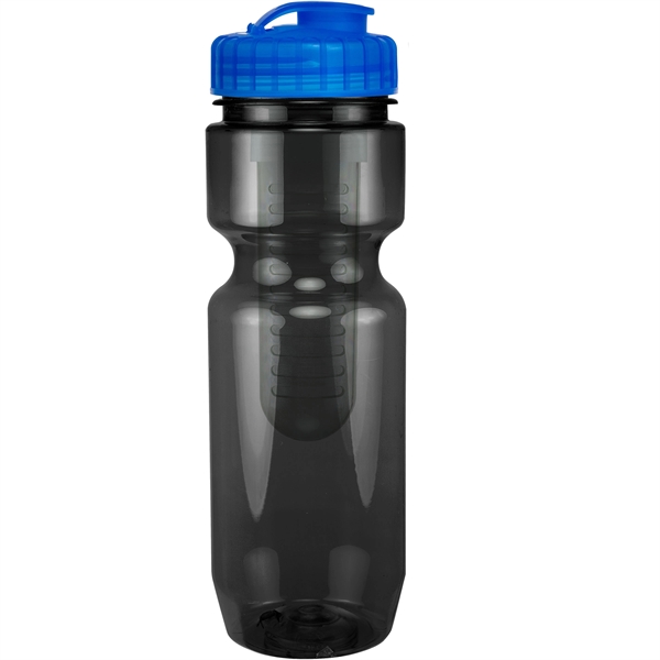 22oz Translucent Bike Bottle with Flip Top Lid & Infuser - 22oz Translucent Bike Bottle with Flip Top Lid & Infuser - Image 24 of 100