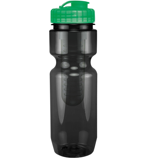 22oz Translucent Bike Bottle with Flip Top Lid & Infuser - 22oz Translucent Bike Bottle with Flip Top Lid & Infuser - Image 25 of 100