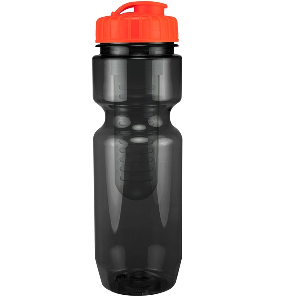 22oz Translucent Bike Bottle with Flip Top Lid & Infuser - 22oz Translucent Bike Bottle with Flip Top Lid & Infuser - Image 26 of 100