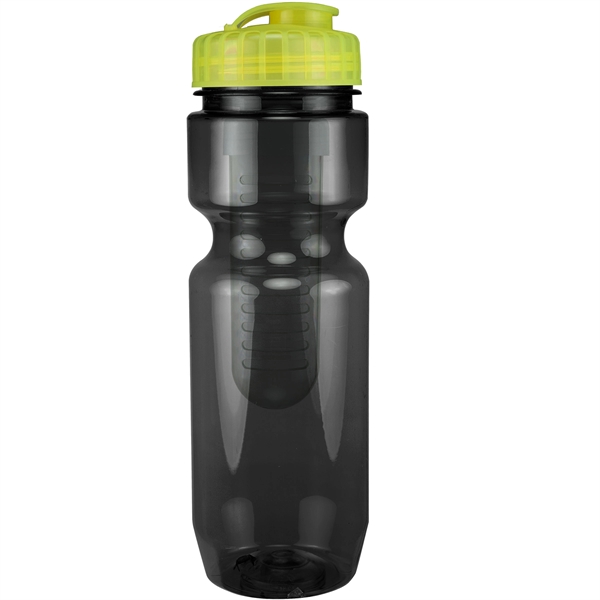 22oz Translucent Bike Bottle with Flip Top Lid & Infuser - 22oz Translucent Bike Bottle with Flip Top Lid & Infuser - Image 29 of 100