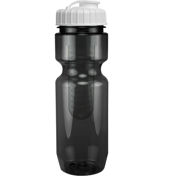 22oz Translucent Bike Bottle with Flip Top Lid & Infuser - 22oz Translucent Bike Bottle with Flip Top Lid & Infuser - Image 30 of 100