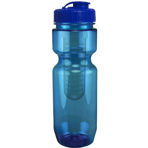 22oz Translucent Bike Bottle with Flip Top Lid & Infuser - 22oz Translucent Bike Bottle with Flip Top Lid & Infuser - Image 46 of 100