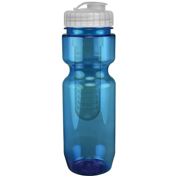 22oz Translucent Bike Bottle with Flip Top Lid & Infuser - 22oz Translucent Bike Bottle with Flip Top Lid & Infuser - Image 47 of 100