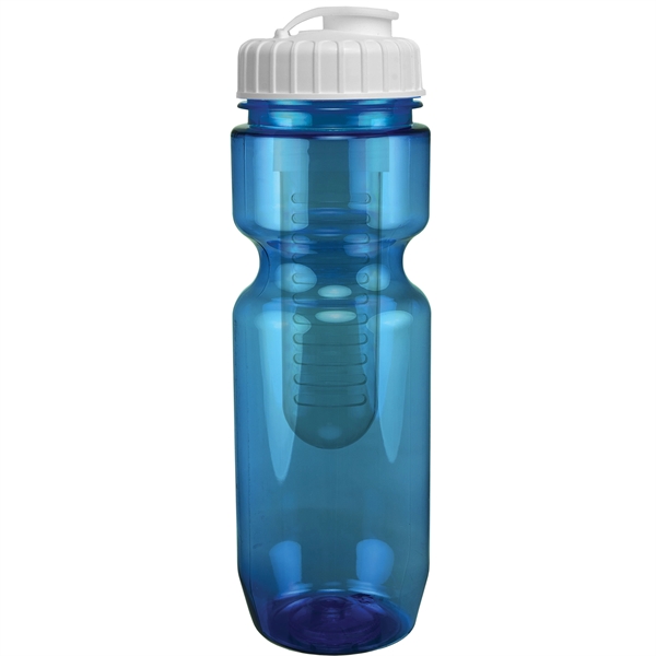 22oz Translucent Bike Bottle with Flip Top Lid & Infuser - 22oz Translucent Bike Bottle with Flip Top Lid & Infuser - Image 58 of 100