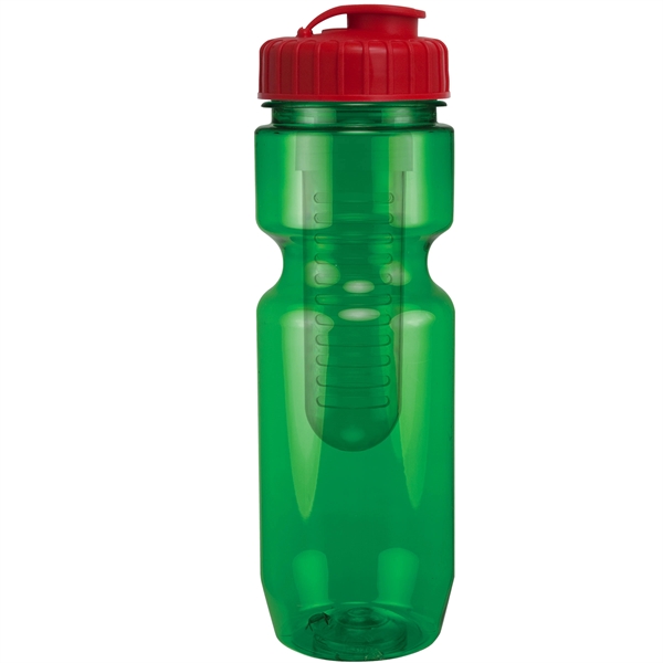 22oz Translucent Bike Bottle with Flip Top Lid & Infuser - 22oz Translucent Bike Bottle with Flip Top Lid & Infuser - Image 63 of 100