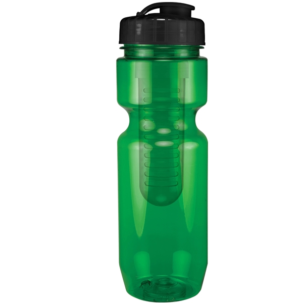 22oz Translucent Bike Bottle with Flip Top Lid & Infuser - 22oz Translucent Bike Bottle with Flip Top Lid & Infuser - Image 64 of 100