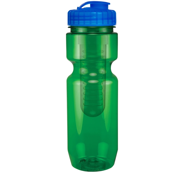 22oz Translucent Bike Bottle with Flip Top Lid & Infuser - 22oz Translucent Bike Bottle with Flip Top Lid & Infuser - Image 66 of 100