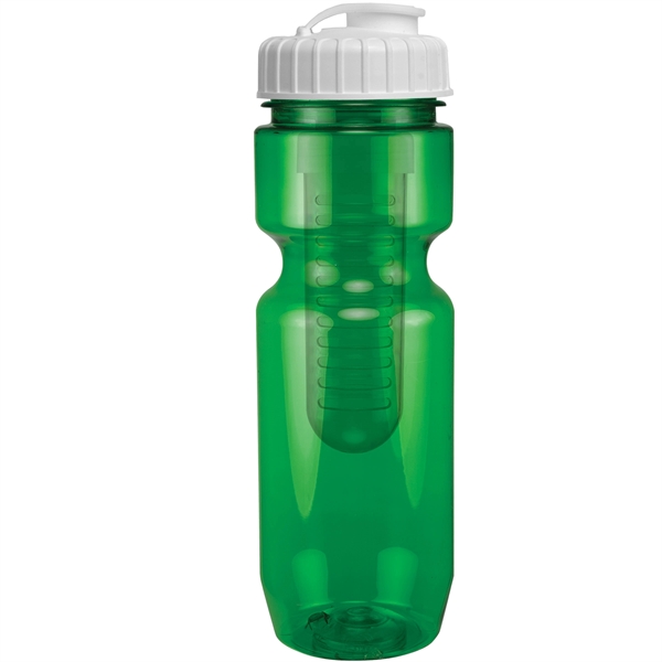 22oz Translucent Bike Bottle with Flip Top Lid & Infuser - 22oz Translucent Bike Bottle with Flip Top Lid & Infuser - Image 72 of 100
