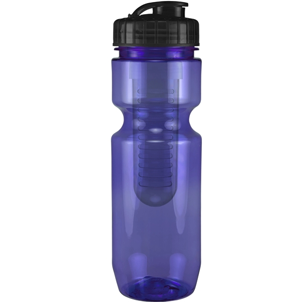 22oz Translucent Bike Bottle with Flip Top Lid & Infuser - 22oz Translucent Bike Bottle with Flip Top Lid & Infuser - Image 78 of 100