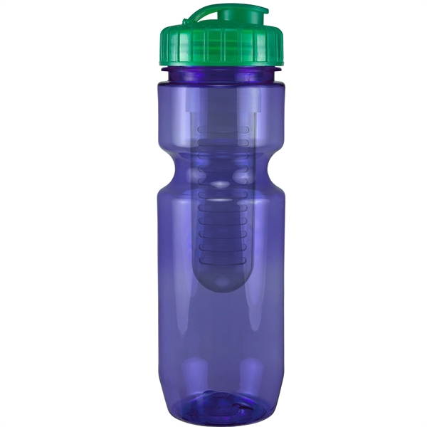 22oz Translucent Bike Bottle with Flip Top Lid & Infuser - 22oz Translucent Bike Bottle with Flip Top Lid & Infuser - Image 81 of 100