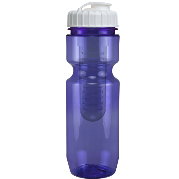 22oz Translucent Bike Bottle with Flip Top Lid & Infuser - 22oz Translucent Bike Bottle with Flip Top Lid & Infuser - Image 86 of 100