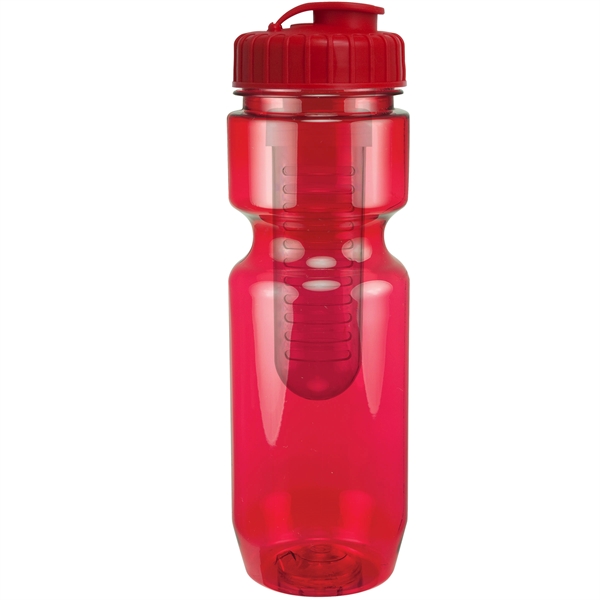 22oz Translucent Bike Bottle with Flip Top Lid & Infuser - 22oz Translucent Bike Bottle with Flip Top Lid & Infuser - Image 91 of 100