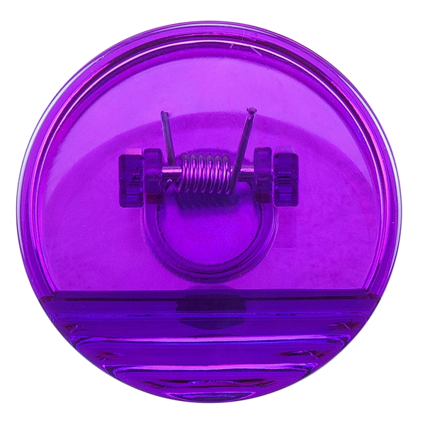 Small Round Bag Clip with Magnet - Small Round Bag Clip with Magnet - Image 4 of 6