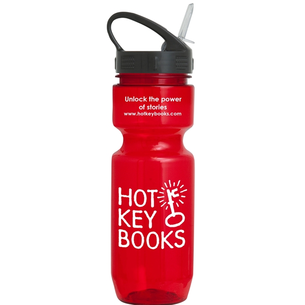 22oz Translucent Bike Bottle with Sport Sip Lid - 22oz Translucent Bike Bottle with Sport Sip Lid - Image 0 of 40