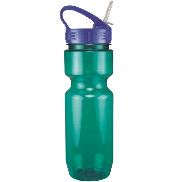 22oz Translucent Bike Bottle with Sport Sip Lid - 22oz Translucent Bike Bottle with Sport Sip Lid - Image 10 of 40