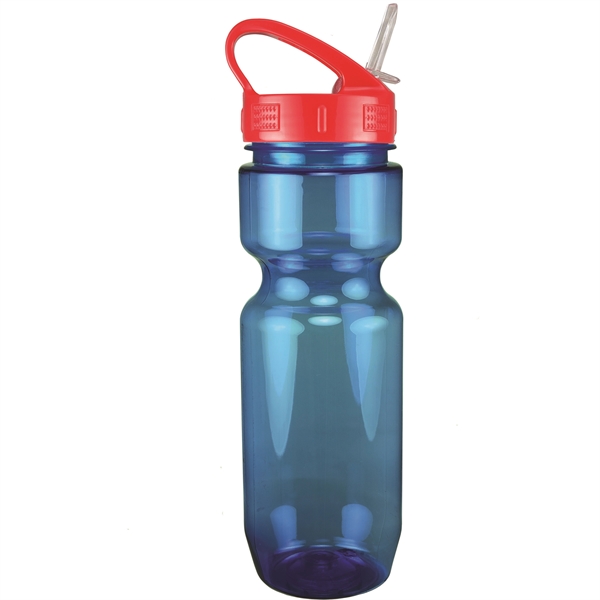 22oz Translucent Bike Bottle with Sport Sip Lid - 22oz Translucent Bike Bottle with Sport Sip Lid - Image 20 of 40