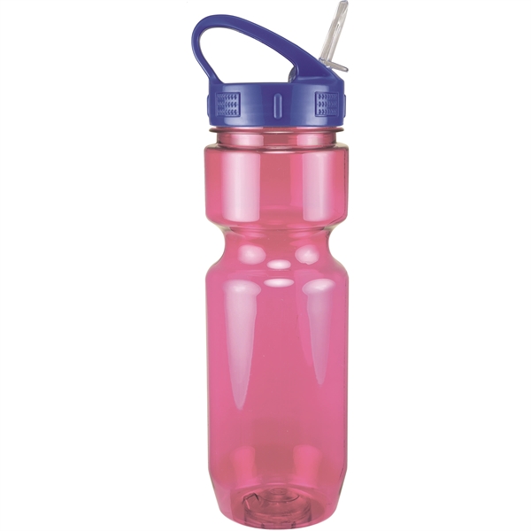 22oz Translucent Bike Bottle with Sport Sip Lid - 22oz Translucent Bike Bottle with Sport Sip Lid - Image 32 of 40
