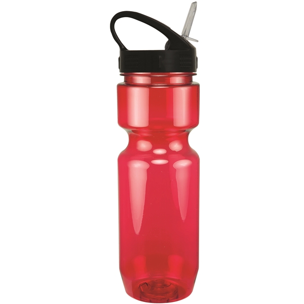 22oz Translucent Bike Bottle with Sport Sip Lid - 22oz Translucent Bike Bottle with Sport Sip Lid - Image 38 of 40
