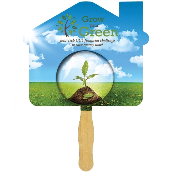 Standard Hand Fan - 4 Color Process - Standard Hand Fan - 4 Color Process - Image 0 of 20