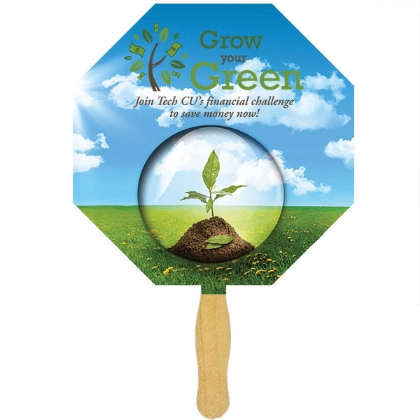 Standard Hand Fan - 4 Color Process - Standard Hand Fan - 4 Color Process - Image 9 of 20