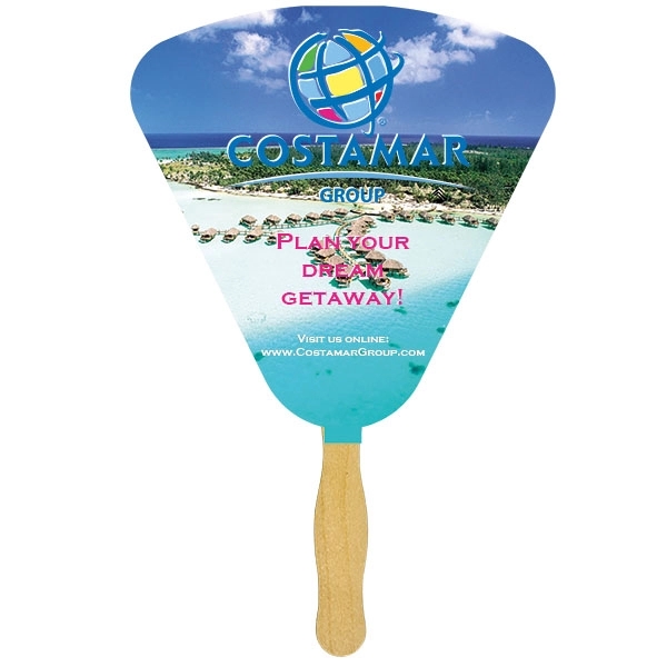 Standard Hand Fan - 4 Color Process - Standard Hand Fan - 4 Color Process - Image 11 of 20