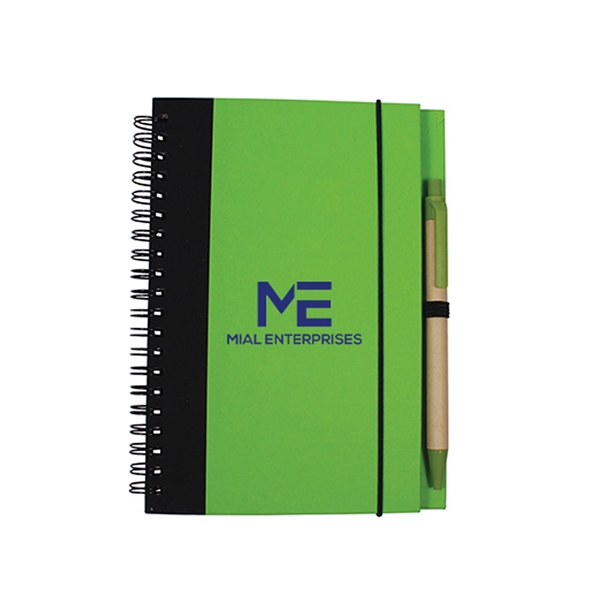 Eco Friendly Notebook with pen - Eco Friendly Notebook with pen - Image 3 of 6