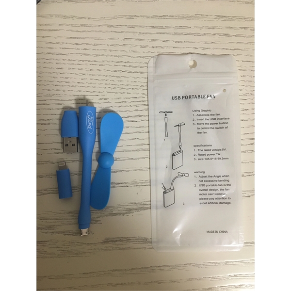 Mini USB Fan Multi-use Phone Computer - Mini USB Fan Multi-use Phone Computer - Image 1 of 2