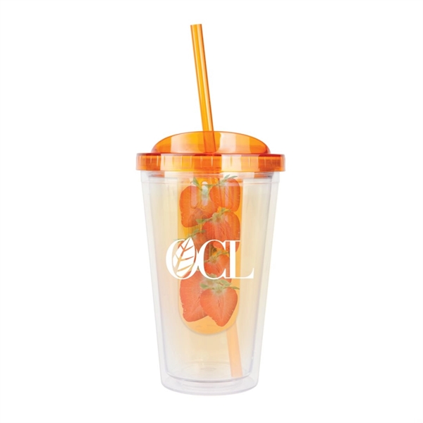 Custom Infuser Tumbler - 16oz