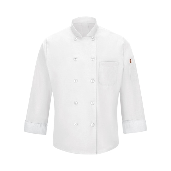 Chef Designs Mimix™ Chef Coat with OilBlok - Chef Designs Mimix™ Chef Coat with OilBlok - Image 9 of 10