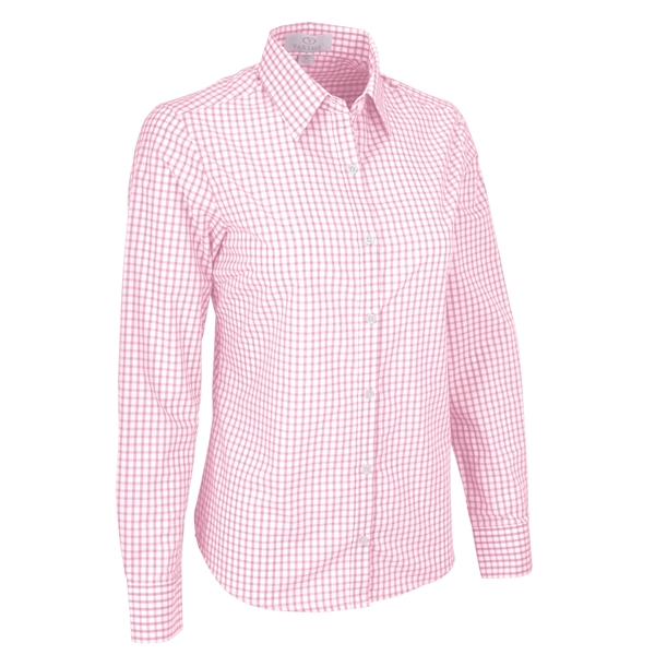 Women's Easy-Care Gingham Check Shirt - Women's Easy-Care Gingham Check Shirt - Image 3 of 73