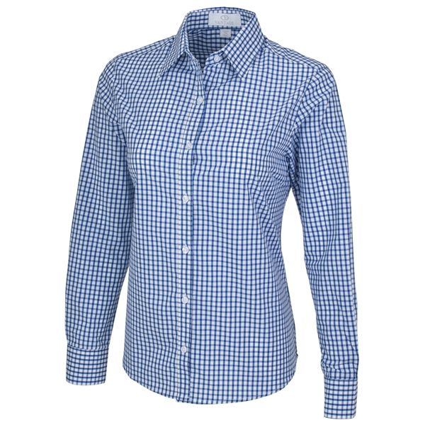 Women's Easy-Care Gingham Check Shirt - Women's Easy-Care Gingham Check Shirt - Image 7 of 73