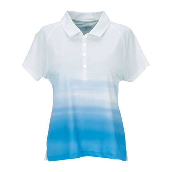 Women's Vansport Pro Ombre Print Polo - Women's Vansport Pro Ombre Print Polo - Image 1 of 23