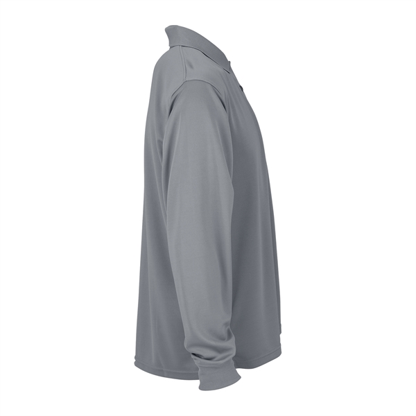 Omega Long Sleeve Solid Mesh Tech Polo - Omega Long Sleeve Solid Mesh Tech Polo - Image 6 of 19