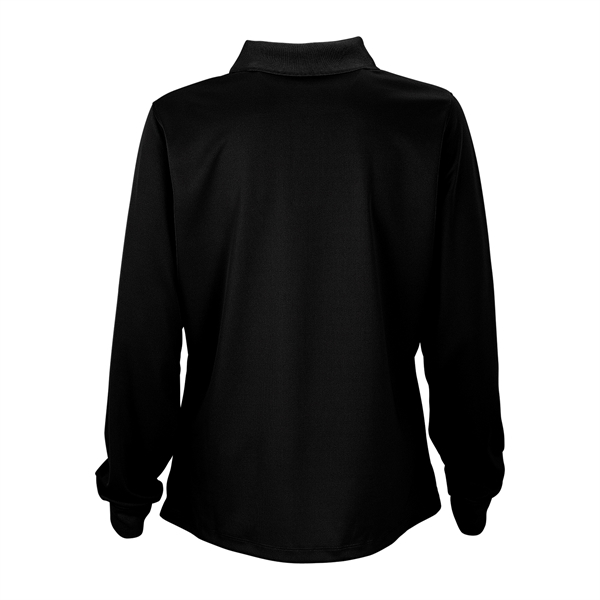 Women's Omega Long Sleeve Solid Mesh Tech Polo - Women's Omega Long Sleeve Solid Mesh Tech Polo - Image 16 of 19