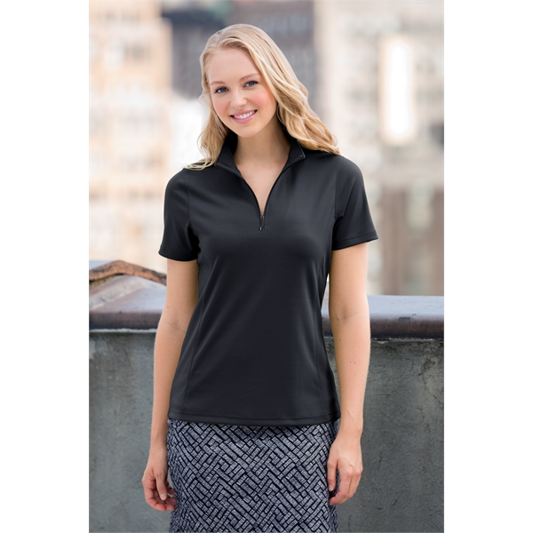 Women's Vansport Micro-Waffle Mesh Polo - Women's Vansport Micro-Waffle Mesh Polo - Image 10 of 65